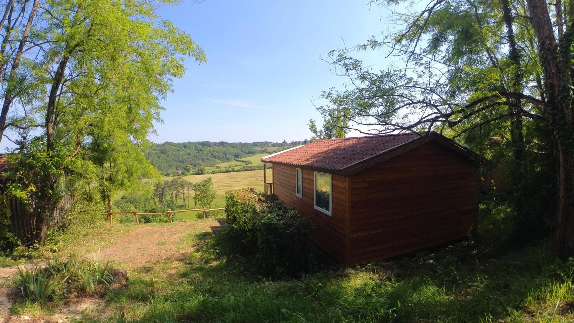 Camping Les Terrasses De Dordogne Руффиньяк-Сен-Сернен Номер фото